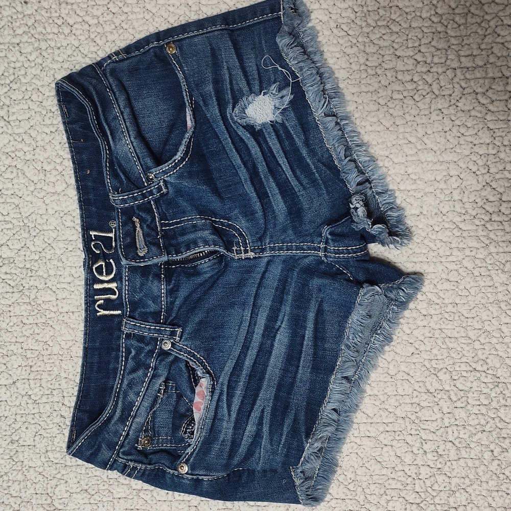 Rue21 Women's Blue Denim Shorts